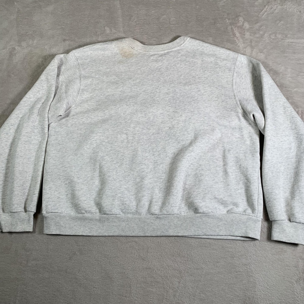 Hollister Sweatshirt Mens Medium NYC New‎ York City Chenille Applique Crewneck - Picture 9 of 11